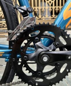 Xe đạp đua khung nhôm STOUT tay đề lắc xịn sò, bánh 700cx25 25 Củ đề đùi đĩa Xe đạp đua STOUT