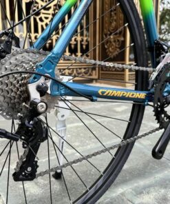 Xe đạp đua khung nhôm STOUT tay đề lắc xịn sò, bánh 700cx25 24 Củ đề sau Xe đạp đua STOUT