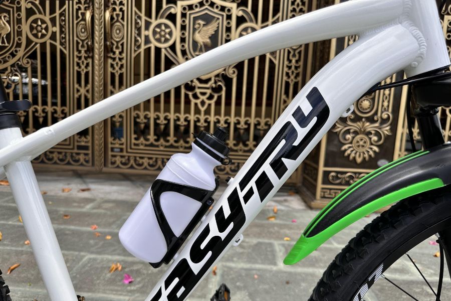 Xe đạp địa hình Easy Try - 21 tốc độ, phuộc nhún, bạc đạn, phanh đĩa 17 Dây cáp đi âm sườn Xe đạp Easy Try