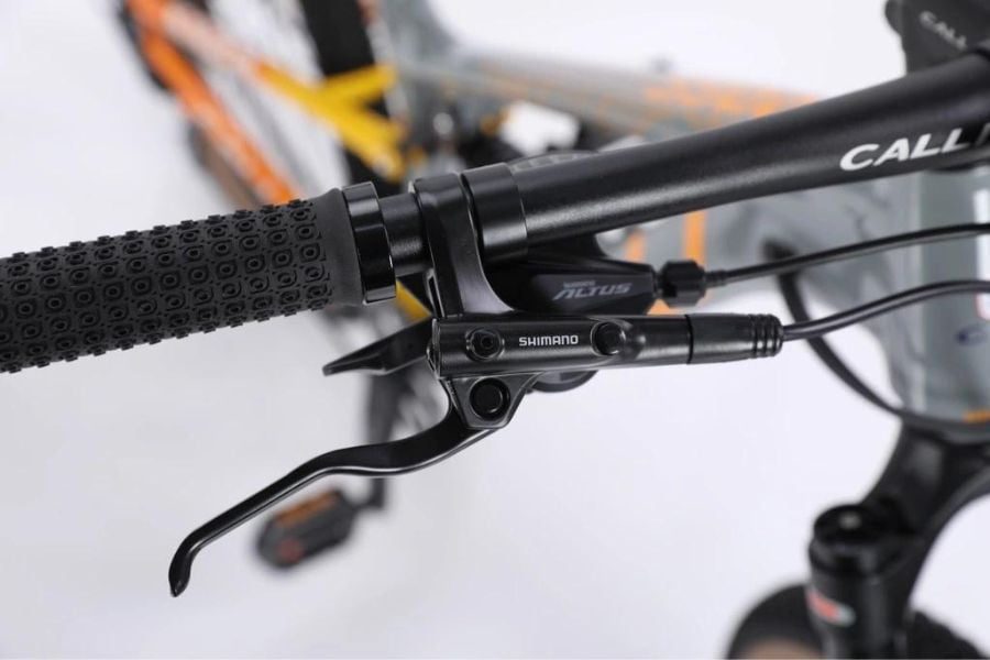 Xe đạp địa hình Calli 5900 2 phuộc siêu giảm giá 499K 44 Phanh dầu xe đạp Calli 5900