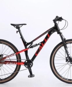 Xe đạp địa hình Calli 5900 2 phuộc siêu giảm giá 499K 27 xe đạp Calli 5900 màu đen đỏ