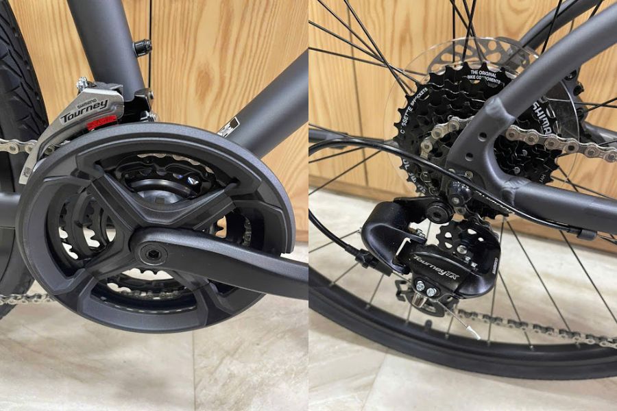 Xe đạp đường phố(touring) Giant Escape 1 bản 2025 giảm giá 550K 36 Bộ Truyền động Xe đạp đương Phố (touring) Giant Escape 1 2025