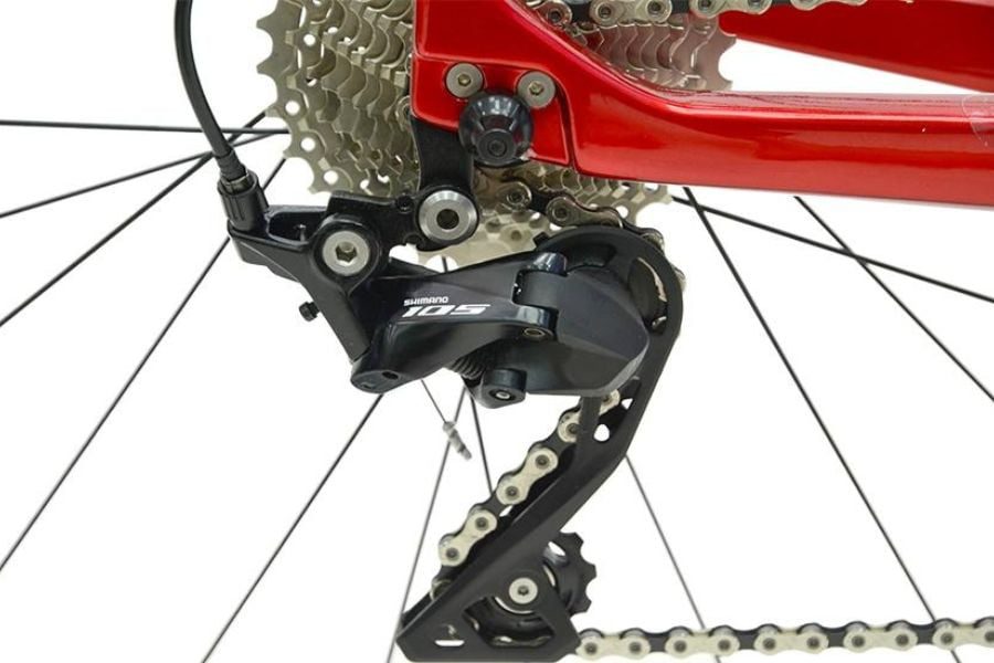 Xe đạp đua Life Captian khung Carbon linh kiện Shimano Nhật 30 Củ đề sau xe đạp Life captian