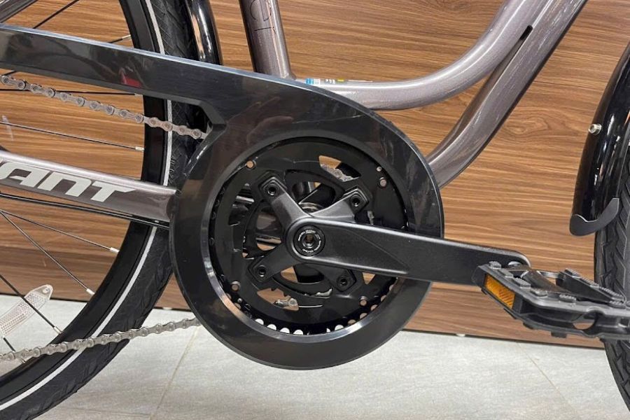 Xe đạp nữ Giant Trooper 5300 bản 2024 mẫu nữ giảm giá + KM 34 Đùi đĩa Xe đạp Giant Trooper 5300 Bản 2024