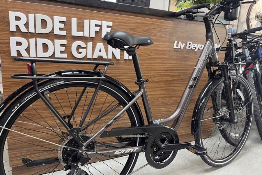 Xe đạp nữ Giant Trooper 5300 bản 2024 mẫu nữ giảm giá + KM 33 Khung Xe đạp Giant Trooper 5300 Bản 2024