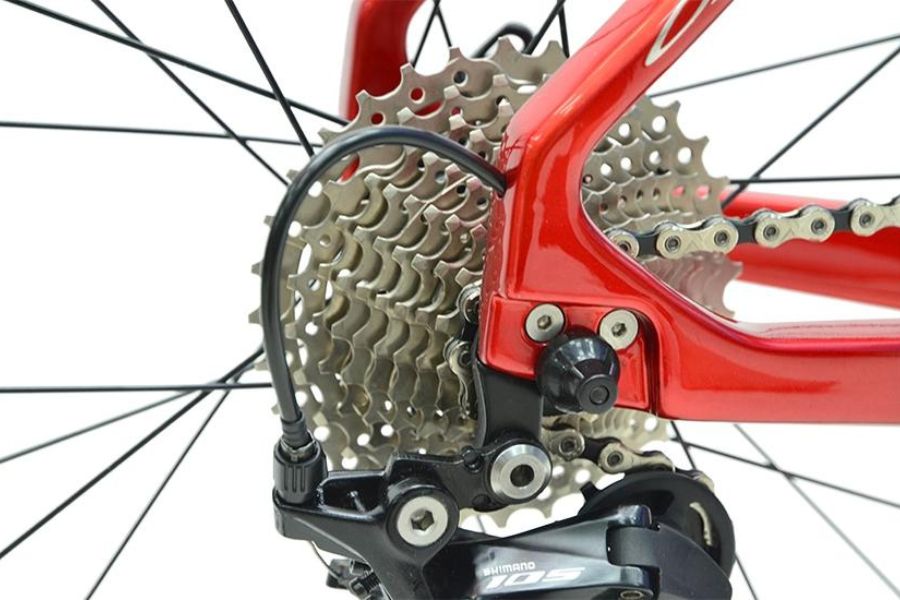 Xe đạp đua Life Captian khung Carbon linh kiện Shimano Nhật 55 Líp thả xe đạp Life captian