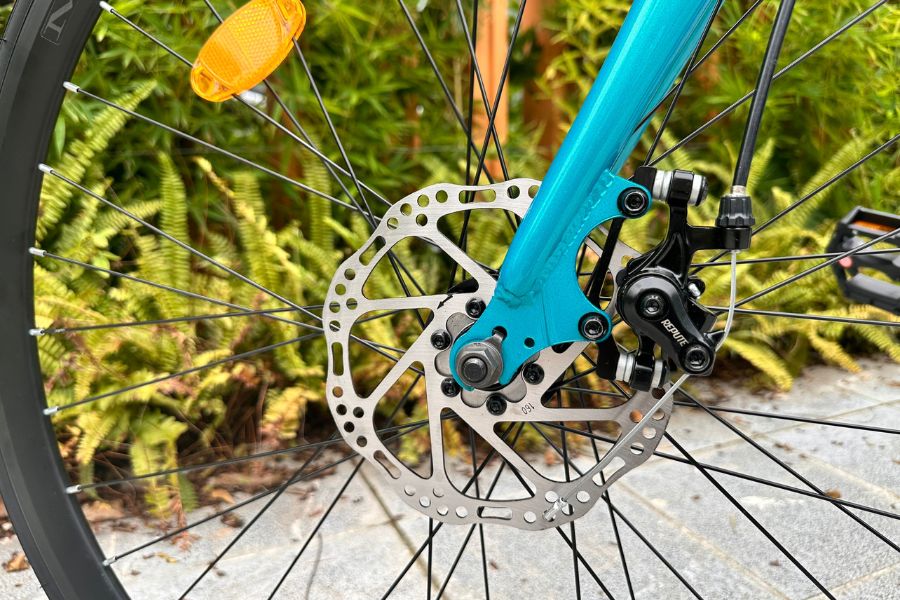 Xe đạp tay cong (xe đạp cuộc) Maco bộ đề chính hãng Shimano 50 Phanh đĩa Trước Xe đạp đua Maco