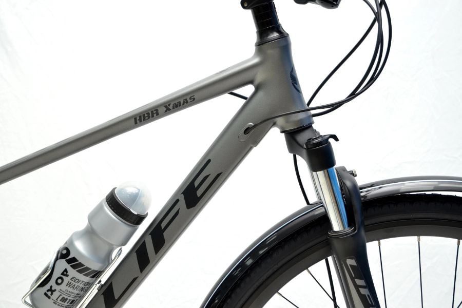 Xe đạp hybird Life HBR Xmas chiết khấu luôn 526K 51 Phuộc Giảm Sốc Xe đạp Life Hbr Xmas