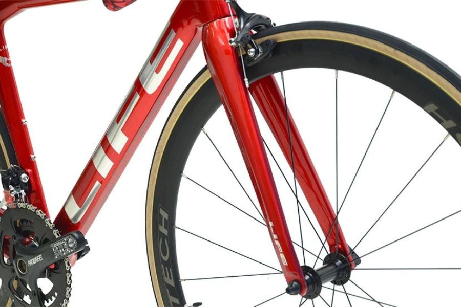 Xe đạp đua Life Captian khung Carbon linh kiện Shimano Nhật 53 Phuộc trước xe đạp Life captian