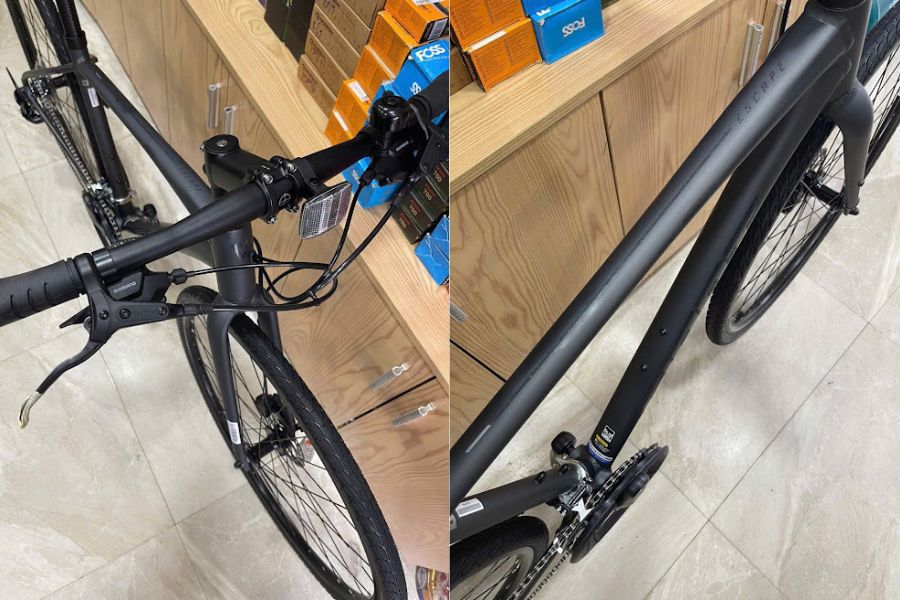 Xe đạp đường phố(touring) Giant Escape 1 bản 2025 giảm giá 550K 33 Tay Lái Và Khung Xe đạp đương Phố (touring) Giant Escape 1 2025