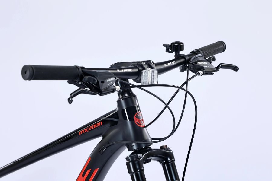 Xe đạp địa hình Life MX2000 full nhôm giảm giá 456K 52 Tay Lái Xe đạp địa Hình Life Mx2000