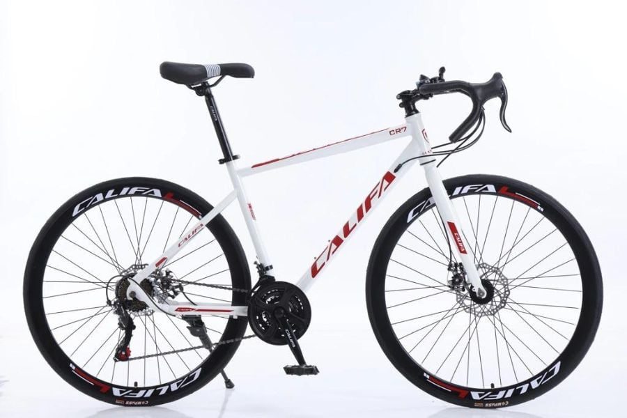 Xe đạp đua Califa CR7 hàng chất lượng mà giá rẻ 16 Xe đạp Califa CR7 màu trắng