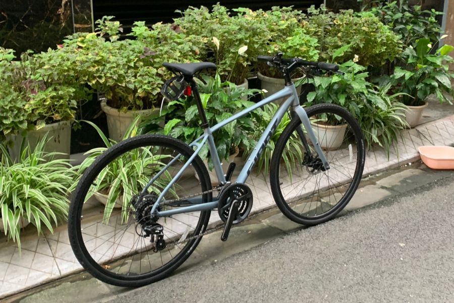 Xe đạp đường phố(touring) Giant Escape 1 bản 2025 giảm giá 550K 30 Xe đạp Giant Escape 1 bản 2025 màu xanh ảnh thật