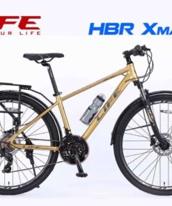 Xe đạp hybird Life HBR Xmas chiết khấu luôn 526K 34 Xe đạp Life Hbr Xmas đồng đen