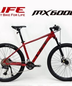 Xe đạp địa hình Life MX6000 giảm ngay 599K 38 Xe đạp Life Mx6000 Màu đỏ