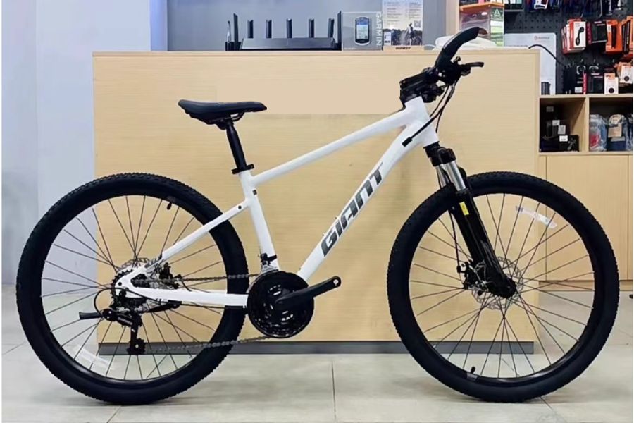 Xe đạp địa hình Giant ATX 620 bản 2025 giảm giá + KM 31 Xe đạp địa hình Giant ATX 620 bản 2025 màu trắng