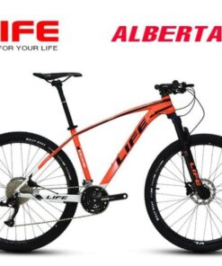 Xe đạp địa Hình Life Alberta Cam Trắng