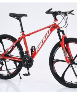 Xe đạp địa hình Mingu giá rẻ giảm giá 323K 38 Xe đạp địa Hình Mingu đỏ Trắng 6 đao