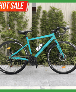 Xe đạp tay cong (xe đạp cuộc) Maco bộ đề chính hãng Shimano 37 Xe đạp đua Maco Màu Xanh
