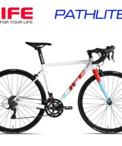 Xe đạp đua Life Pathlite khung dẹt Shimano Sora R3000 23 Xe đạp đua life pathlite màu trắng