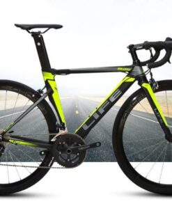 Xe đạp life Siluro màu đen vàng