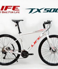 Xe đạp Life Tx500 Màu Trắng