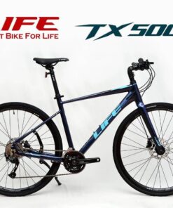 Xe đạp Life Tx500 Xanh Tím
