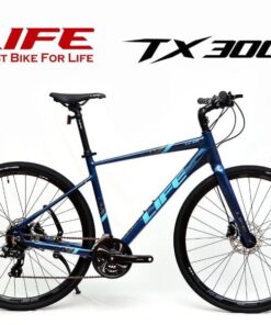 Xe đạp life tx300 màu xanh