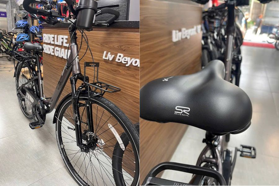 Xe đạp nữ Giant Trooper 5300 bản 2024 mẫu nữ giảm giá + KM 32 Yên Và Gacbaga Xe đạp Giant Trooper 5300 Bản 2024