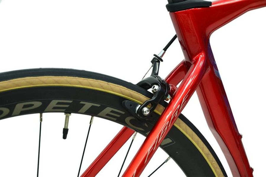 Xe đạp đua Life Captian khung Carbon linh kiện Shimano Nhật 29 cụm phanh sau xe đạp Life captian