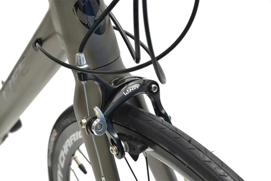 Xe đạp đua Life Sun giá rẻ, linh kiện Shimano Nhật 72 cụm phanh trước Xe đạp đua life sun