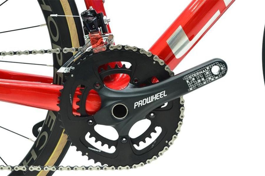 Xe đạp đua Life Captian khung Carbon linh kiện Shimano Nhật 28 đùi đĩa xe đạp Life captian