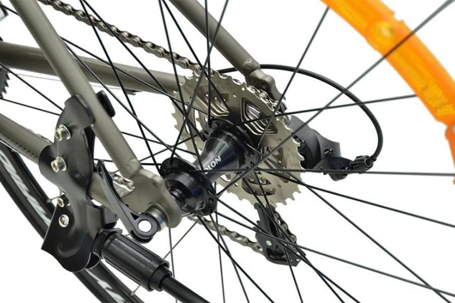 Xe đạp đua Life Sun giá rẻ, linh kiện Shimano Nhật 67 mayo sau Xe đạp đua life sun