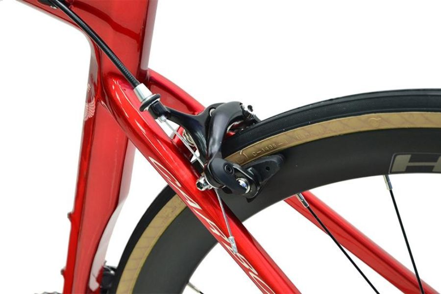 Xe đạp đua Life Captian khung Carbon linh kiện Shimano Nhật 58 phanh sau xe đạp Life captian