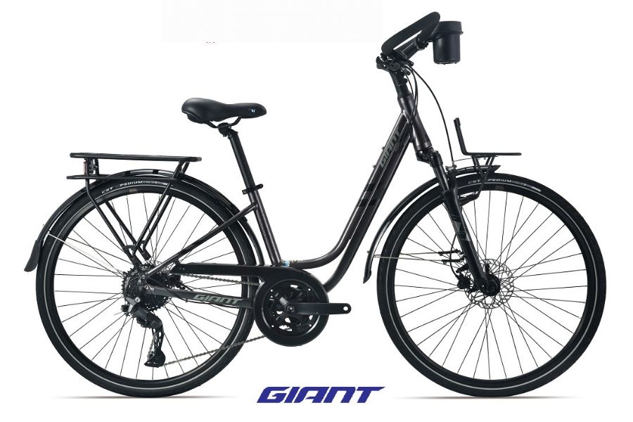 Xe đạp nữ Giant Trooper 5300 bản 2024 mẫu nữ giảm giá + KM 30 Xe đạp Giant Trooper 5300 Bản 2024 Màu đen