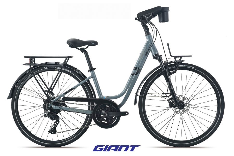 Xe đạp nữ Giant Trooper 5300 bản 2024 mẫu nữ giảm giá + KM 29 Xe đạp Giant Trooper 5300 Bản 2024 Màu Xanh