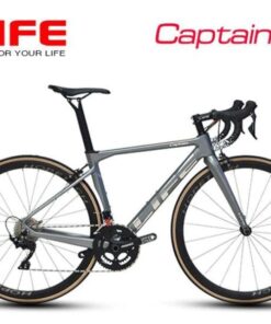 Xe đạp đua Life Captian khung Carbon linh kiện Shimano Nhật 33 xe đạp Life captian màu ghi