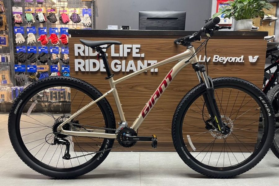 Xe đạp địa Hình Giant Talon 3 Bản 2024 Trắng Hồng