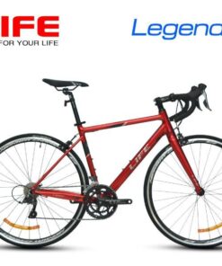 xe đạp đua life legend màu đỏ