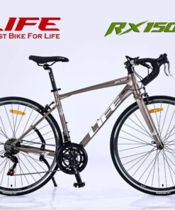 xe đạp đua life rx150 màu nâu