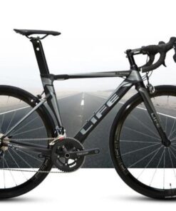 Xe đạp đua Life Siluro dòng xe cao cấp, khung nhôm, Shimano R3000 21 xe đạp life Siluro màu đen ghi