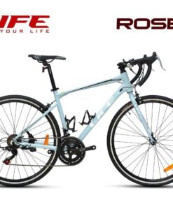 xe đạp life rose màu ghi