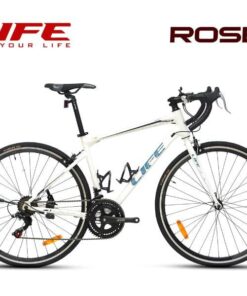 xe đạp life rose màu trắng
