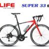 Xe đạp đua Life Supper33 hàng xịn có mã giảm giá 38 xe đạp life supper 33 màu đỏ đen
