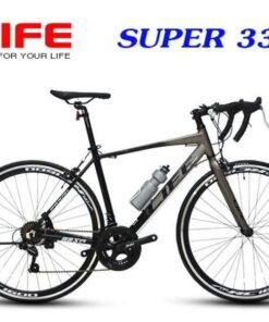 Xe đạp đua Life Supper33 hàng xịn có mã giảm giá 23 xe đạp life supper 33 màu xám đen