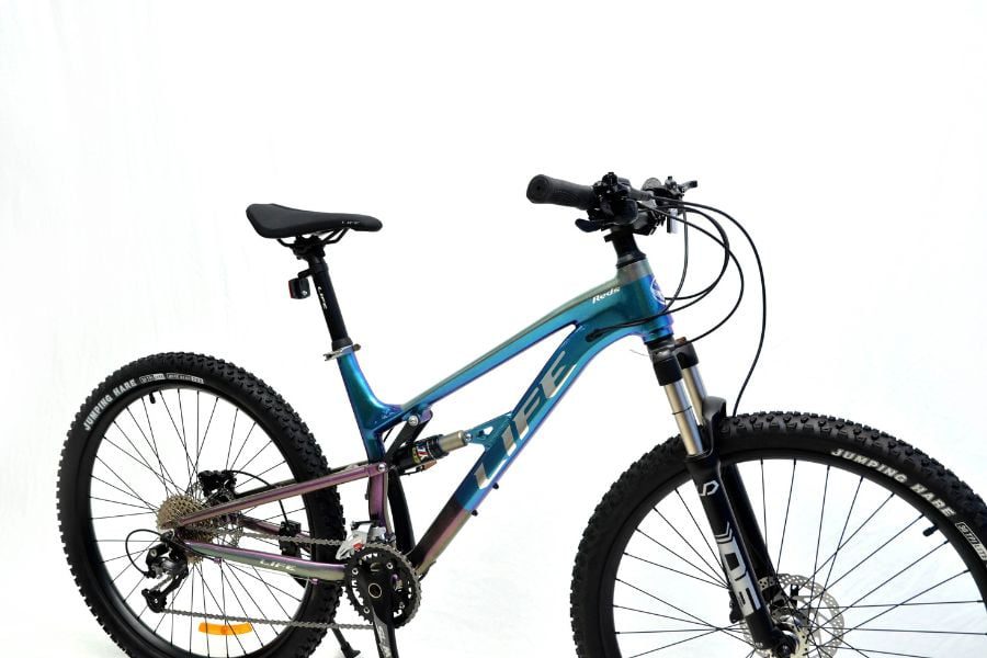 Xe đạp địa hình Life Reds xe địa hình 2 phuộc nhún giảm giá 500K 43 Khung Sườn Xe đạp Life Reds