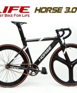 Xe đạp Fixed Gear Life Horse 3.0 Màu Carbon