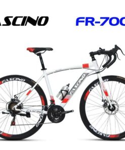Xe đạp đua Fascino FR700 giảm giá 300K 28 Xe đạp đua Fascino Fr-700 Trắng đỏ