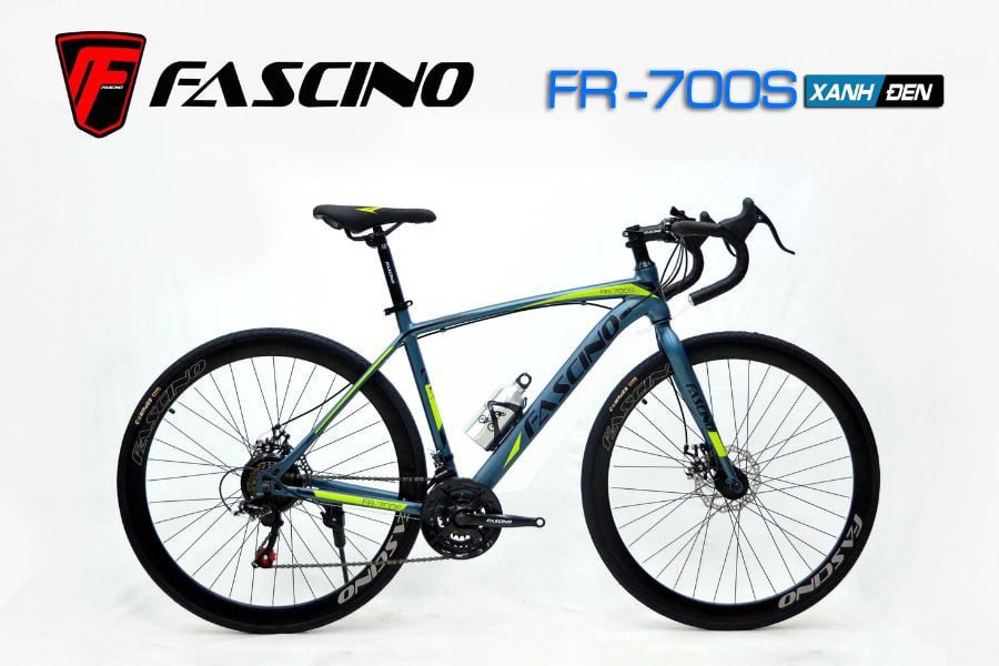 Xe đạp đua Fascino FR 700S giảm giá 333K 19 Xe đạp đua Fascino Fr-700s Màu Xanh đen