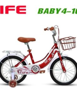 Xe đạp Life Baby4-16_ Màu đỏ